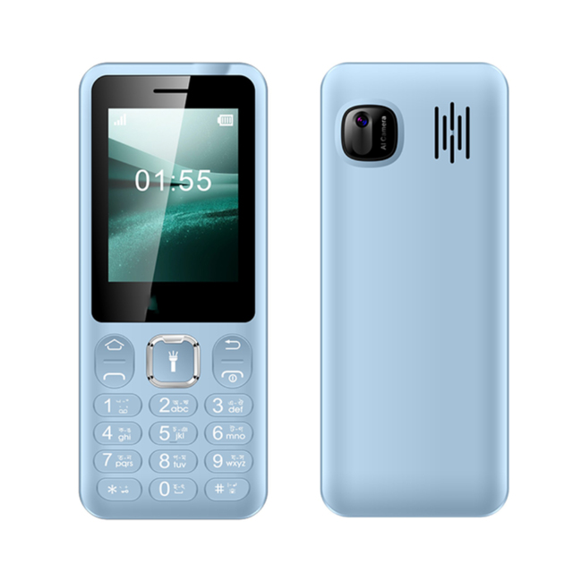 2030 3 In1 Big Speaker 2.4" Dual SIM Compact GSM Long Standby 8mm Torch Supporting French Spanish & German-Linux OS