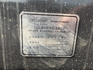 <b>Second</b> <b>Hand</b> Doosan DH150 15Ton Crawler Excavator with Original Engine Gearbox & Motor for Construction - Product Image 3