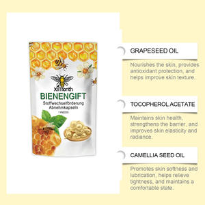 Huile de pépins de raisin huile de graines de camélia pilules de perte de poids antioxydant riche pour les soins du corps brûlant les graisses peau ferme - Product Image 6