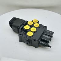 Katup Hidrolik Multi Arah Dua Bagian Yikaide M45/2D1 ISO 1179-1 untuk Excavator Loader