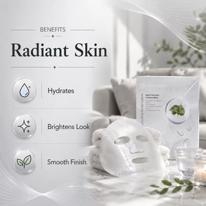 แผ่นมาส์กหน้า Radiance Alpha Arbutin Niacinamide สูตรเพื่อผิวกระจ่างใส สำหรับการวางแผนแคมเปญตามฤดูกาล - Product Image 2