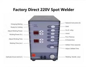 Mini Portable Automatic Spot Welder Machine Jewelry Chain Making Handheld <b>Pen</b> <b>Gold</b> Aluminium Nut Resistance Welding New - Product Image 3