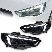 Faros Delanteros LED A3 Upgrade para Audi 2013-2016, Lentes de Proyector, Luces DRL, Faros Delanteros para Sedán y Hatchback S3, Luces Modificadas para Automóvil