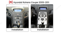 MEKEDE MS Android 8core 8 + 128G navigation android pour Hyundai Rohens Genesis coupé car-play auto 360 caméra colling fan vidéo