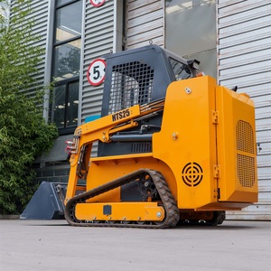 Mini-chargeuse HTS25 personnalisée à commande sans fil pour petits projets de terrassement et de construction - Product Image 5