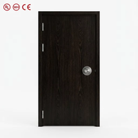 Porte double en acier ignifugée 2 heures, certifiée CE, pour entrée commerciale