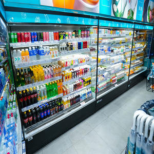 Réfrigérateur commercial monotempérature à tiroirs, <span class=keywords><strong>armoire</strong></span> <span class=keywords><strong>haute</strong></span> grande capacité, sans givre, à refroidissement par air, pour supermarché - Product Image 3