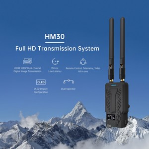 Dual Channel 1080P HDMI Video Transmitter 20km Long Range Wireless Image System for <b>Gimbal</b> <b>Camera</b> Inspection Drone - Product Image 2