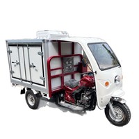 Tricycle motorisé à essence de 150 à 350 cm³, en vente directe d’usine, avec auvent; tricycle agricole pour le transport de marc
