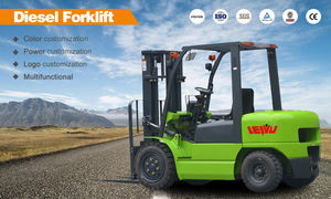 Pan Sea Fabrikpreis 3 Tonnen Diesel-Gabelstapler 4x4 4WD CE ISO Zuverlässige Leistung Diesel-Teleskop-Gabelstapler-Kran - Product Image 4