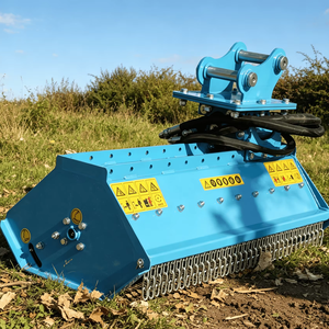 Débroussailleuse hydraulique montée sur excavatrice, débroussailleuse extrême robuste pour le défrichement des zones arides et l'élimination des plantes sauvages - Product Image 1