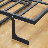Haute qualité grand lit pliant escamotable efficace Table d'étude de l'espace Simple étagère horizontale meubles de maison lit promotionnel