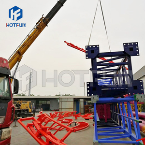 รถไฟเหาะตีลังกาทำจากไฟเบอร์กลาสทนทานสนามเด็กเล่นกลางแจ้งและห้างสรรพสินค้า - Product Image 6