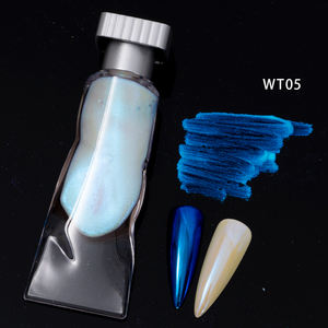 FEISHI Miroir Magique Poudre Liquide Aurora Poudre <span class=keywords><strong>Effet</strong></span> Miroir Chrome Art <span class=keywords><strong>Sirène</strong></span> Arc-En-Ciel Art Pigment Chrome - Product Image 5