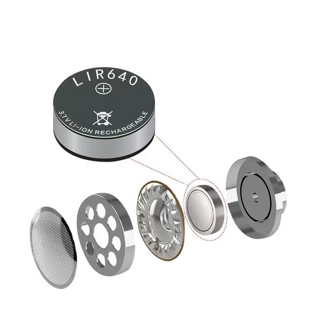 LIR640 Rechargeable Lithium Battery for Home Appliances Toys Consumer Electronics & Power Tools for Headsets