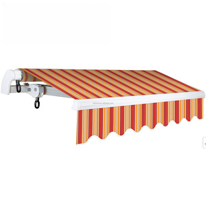 Toldos plegables de aluminio con control remoto eléctrico personalizado, <span class=keywords><strong>toldo</strong></span> retráctil para lluvia para uso en exteriores - Product Image 5