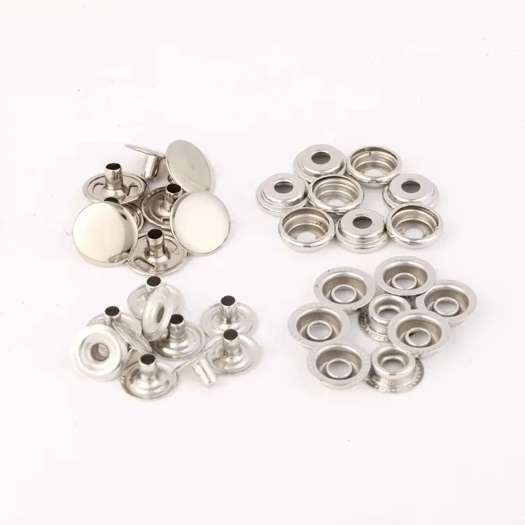 Garment copperl snap button sewing accessories iron brass buttons