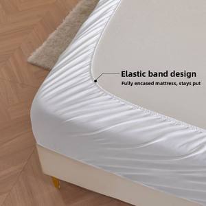 Housses <span class=keywords><strong>de</strong></span> matelas zippées <span class=keywords><strong>de</strong></span> haute qualité anti-acariens en tissu jacquard tricoté respirant – Vente en gros directe usine - Product Image 3