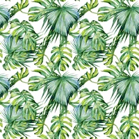 Peinture murale 3D, paysage tropical mystérieux avec des feuilles, papier peint décoratif pour mur, papier peint mural pour salon