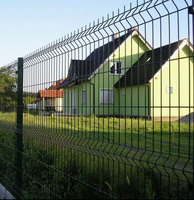 Offre spéciale de clôture de jardin en treillis soudé plié en métal 3D de haute qualité pour l'extérieur de la maison
