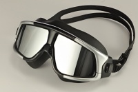 Lunettes de natation OEM directes d'usine, HD, étanches, anti-buée, en silicone, pour adultes