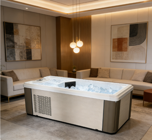 Bañera de Hielo Comercial Vanace con Enfriador y Filtro, Bañera de Inmersión Fría de Acrílico para Gimnasio, Spa y Resort - Product Image 1