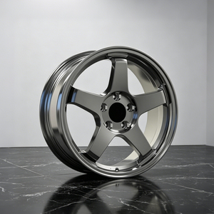 ล้อฟอร์จห้าก้าน อลูมิเนียม CNC 5x112 5x114.3 ขนาด 17-24 นิ้ว สำหรับรถยนต์เบนซ์ บีเอ็มดับเบิลยู ออดี้ อาร์อาร์ - Product Image 1