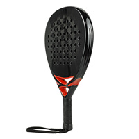 Raquette de padel en fibre de carbone personnalisée OEM 3K/12K/18K POP Special Trigonum Bridge Premium pour la vente en gros