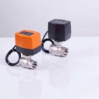 Vanne à boisseau sphérique motorisée en acier inoxydable Winvall avec actionneur électrique SS304 316, 1/2'' 3/4'' 1'' pour systèmes de traitement de l'eau