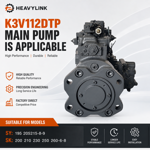 ปั๊มหลัก HEAVYLINK K3V112DTP สำหรับ SY 195 205215-8-9 SK 200 210 230 250 260-6-8 อะไหล่เครื่องจักรก่อสร้าง - Product Image 2