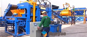 QT10-15 automatique haute capacité de production béton sable ciment brique pavé bloc margelle hourdis bloc machine Jamaïque - Product Image 2
