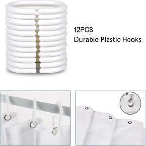 Bohême <span class=keywords><strong>rideau</strong></span> de douche couleur bloc gris arc maison hôtel <span class=keywords><strong>baignoire</strong></span> salle de bain décor <span class=keywords><strong>tissu</strong></span> imperméable lavable imprimé <span class=keywords><strong>rideau</strong></span> de douche - Product Image 5