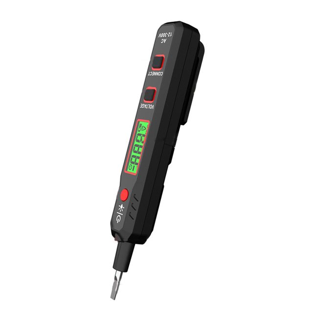 HT89 NO Contact Voltage Tester Pen Sound and Light Alarm NCV