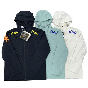 เสื้อแจ็คเก็ตผู้ชายแขนยาวแบบซิปเต็มตัวสำหรับเล่นกีฬา ฤดูใบไม้ร่วง/ฤดูหนาว อุ่น กันน้ำ กันลม สไตล์บราซิล ขายส่ง - Product Image 1