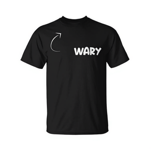 T-Shirt Promozionale con Riferimento al Personaggio 'Wary Personality' - Product Image 2