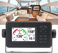 Transpondeur GPS combiné Matsutec ONWA HP-528A HP-528 Classe AIS avec écran LCD couleur 4,3 pouces, navigateur marin, localisateur de navigation, détecteur de poissons