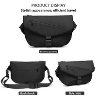 Tas Selempang Pria Trendy Kapasitas Besar, Keren, Fungsional, Grosir Tas Dada untuk Pria
