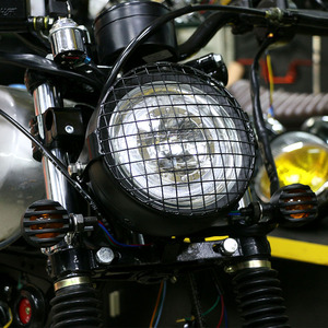 5.75 ''Matte Universal Motorcycle Headlight LED Angel Eyes per bmw F30 <span class=keywords><strong>F650</strong></span> Cafe racer sistemi di illuminazione per moto - Product Image 1