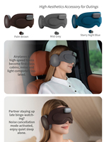 Bluetooth Milk Silk 3D Augen steckdosen Full Blackout Atmungsaktive Smart Music Sleeper White Noise Augen masken