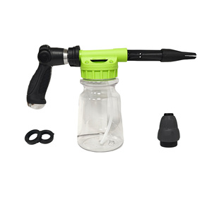 Pistolet à mousse pour lavage de voiture, pulvérisateur de nettoyage réglable pour tuyau, pistolet à mousse pour voiture, pulvérisateur d'eau et de savon pour voiture - Product Image 1