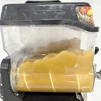 Machine à slush à triple compartiment haute capacité, 3 réservoirs de 12 L, pour parcs d'attractions, grandes cantines et services de restauration