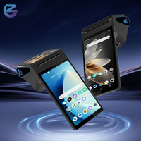 Terminal de point de vente Android Z108 multi-langues et multi-devises pour boutiques duty-free aéroportuaires, double écran, OEM ODM, imprimante 80 mm, NFC, scanner 1D 2D