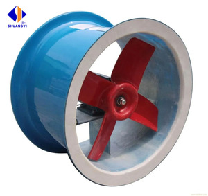 Ventilateur axial <span class=keywords><strong>d</strong></span>'extraction à haute résistance thermique avec cadre robuste de 12 pouces et 20 pouces pour les sous-sols des centres commerciaux - Product Image 4