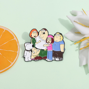 Épingles en émail personnalisées de dessin animé mignon, personnages de bandes dessinées et de films animés, broches, vêtements, sac à dos, chapeau, bijoux, badge de revers - Product Image 2