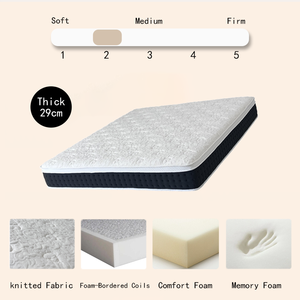 Colchón de Espuma de Baja Densidad de Calidad Hotelera, con Parte Superior Acolchada, Suave y Confortable, Tejido Transpirable, Resistente a los Ácaros del Polvo, YM2631 [Calidad Hotelera] - Product Image 4