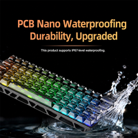 Teclado para Juegos IROK MG63 8K con 63 Teclas Intercambiables en Caliente, Aluminio CNC, 0.07ms, ARGB, Resistente al Agua, Recubrimiento Nano, Interruptor Magnético