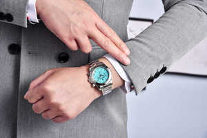 นาฬิกาข้อมือควอตซ์ PAGANI DESIGN รุ่น PD-1727 ตัวเรือนสแตนเลสสตีล กระจกแซฟไฟร์ โครโนกราฟ VK63 สำหรับผู้ชาย พร้อมกล่อง - Product Image 3