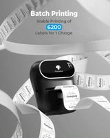 Baru Printer termal portabel pakaian Tag Bar kode Printer lintas batas komersial Harga Label pencetakan stok isi ulang