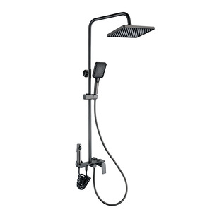 Grande Pomme de Douche Rectangulaire 280 mm, Jet Pluie et Massage, Idéale pour Hôtels et Salles de Bain - Product Image 3