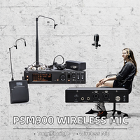 Microphone à condensateur PSM900, canal unique, stéréo, moniteur intra-auriculaire, micro omnidirectionnel, sans fil, portable, studio de monitoring
